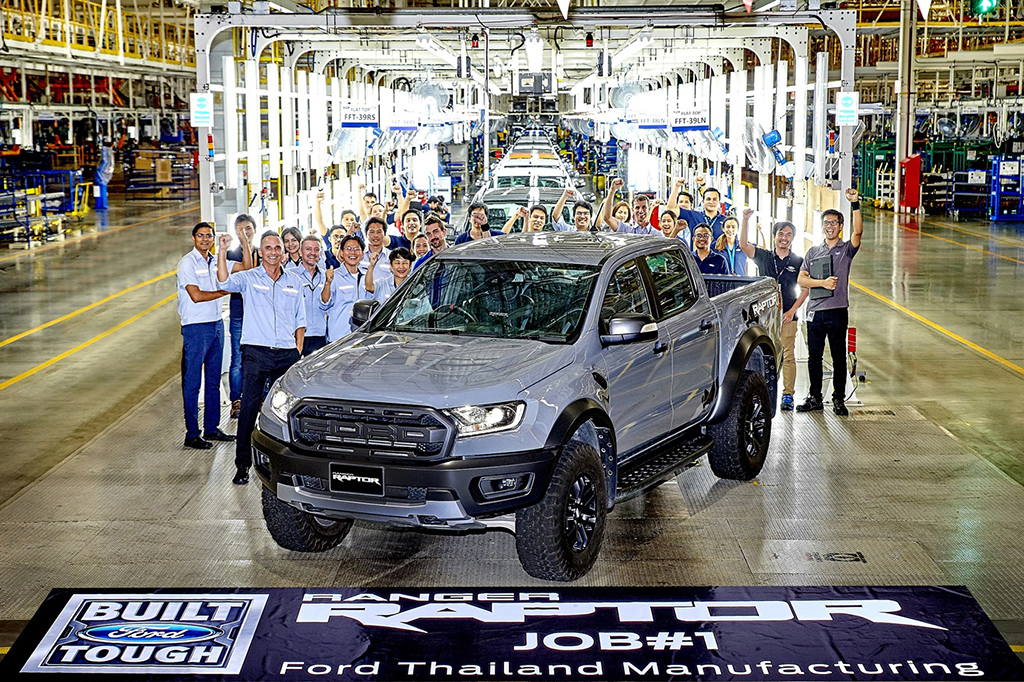Ford เดินหน้าเปิดสายการผลิต “Ranger Raptor” ในไทย พร้อมส่งมอบสิงหาคมนี้