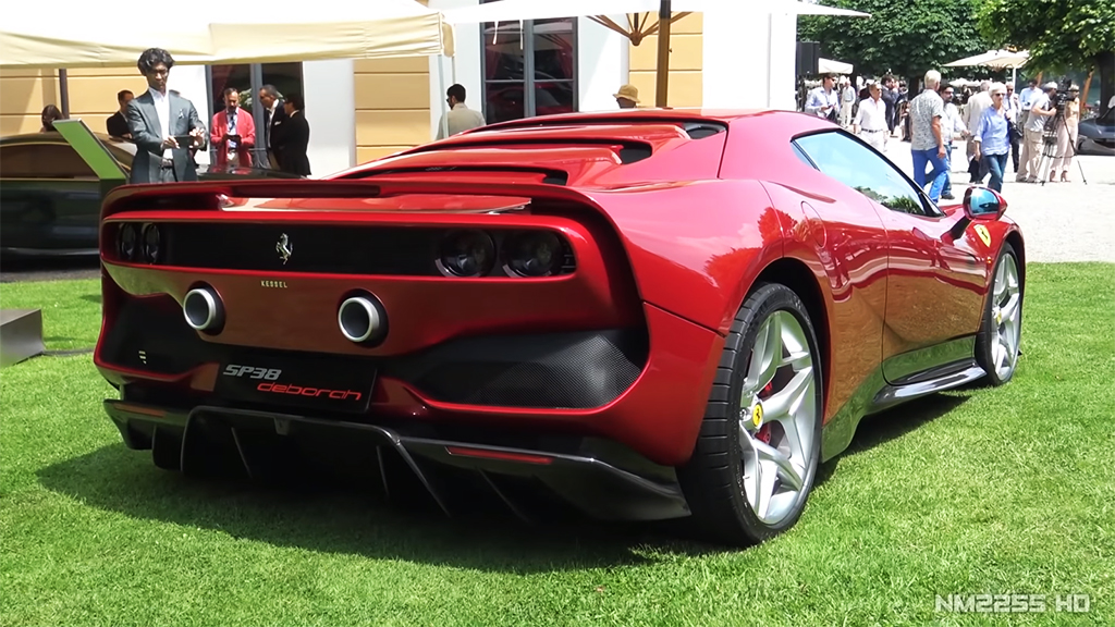 สตั้นไป 10 วิกับตัวจริง Ferrari SP38 Deborah ม้าลำพองรุ่นพิเศษหนึ่งเดียวในโลก!!