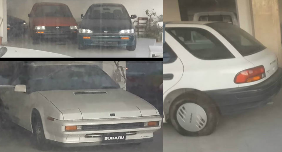 พบรถยนต์ Subaru หายากหลายรุ่นถูกจอดทิ้งอยู่ในโชว์รูมร้างที่ประเทศมอลตา