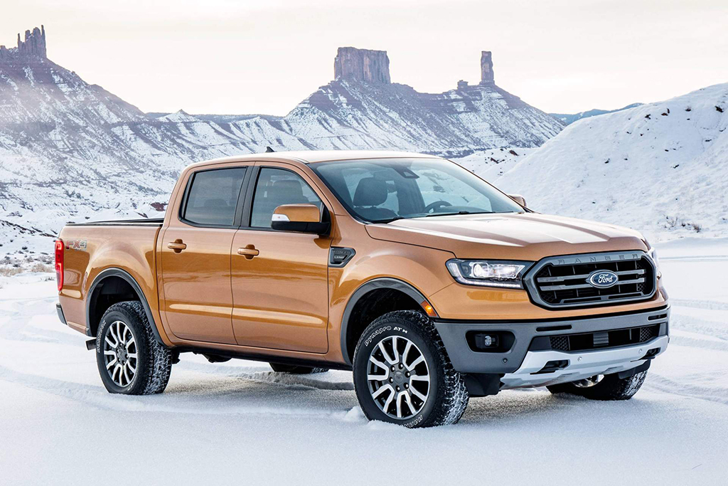 2019 Ford Ranger ถูกยกให้เป็นกระบะขนาดกลางที่ประหยัดน้ำมันที่สุดในอเมริกา