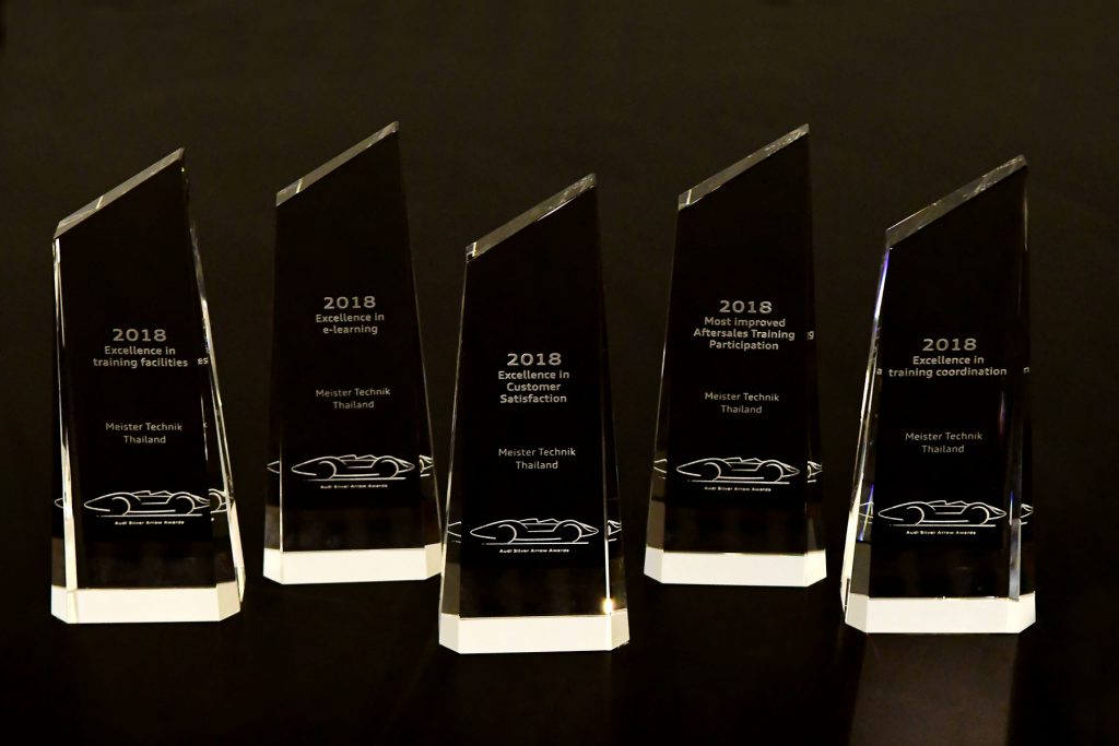 Audi ภูมิใจ คว้า 5 รางวัลยอดเยี่ยม พร้อมเดินหน้า 4 พันธกิจหลัก เร่งปั้นบุคลากรเพิ่มความมั่นใจและความพึงพอใจลูกค้า