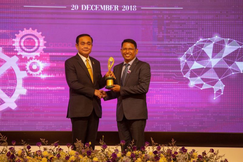 GM Thailand รับรางวัลอุตสาหกรรมดีเด่น ในการรักษาคุณภาพสิ่งแวดล้อม ประจำปี 2561