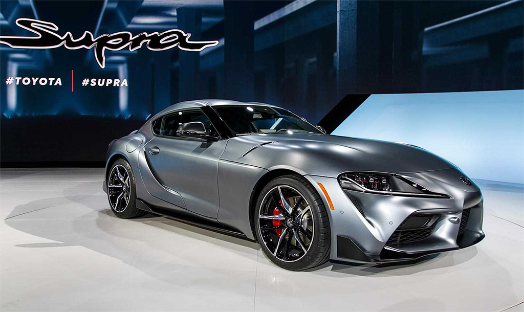Toyota Supra สเปกญี่ปุ่นได้เครื่องยนต์ 4 สูบ 2.0 ลิตร เทอร์โบ พละกำลัง 197 และ 258 แรงม้า
