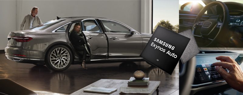 อวดให้โลกรู้ Samsung แนะนำชิปประมวลผลทรงพลัง Exynos Auto V9 ที่ใช้ในรถยนต์ได้เป็นครั้งแรก
