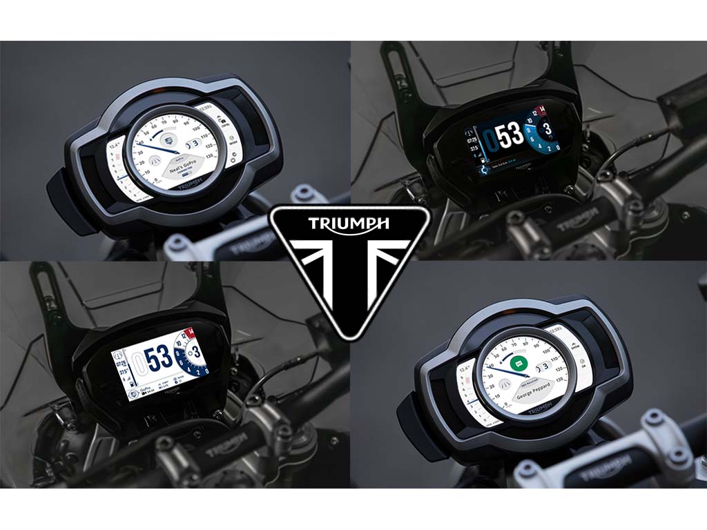 มาแล้ว!! กับการเปิดตัว “TRIUMPH TFT CONNECTIVITY SYSTEM” ระบบเชื่อมต่อบนมอเตอร์ไซค์ใหม่ล่าสุด