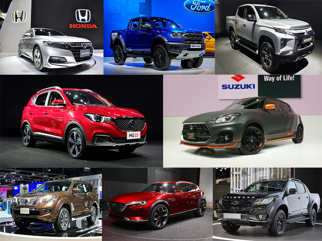 10 อันดับค่ายรถยนต์ ที่มียอดขายในตลาดรถยนต์รวมปี 2561 รวมทั้งสิ้น 987,316 คัน