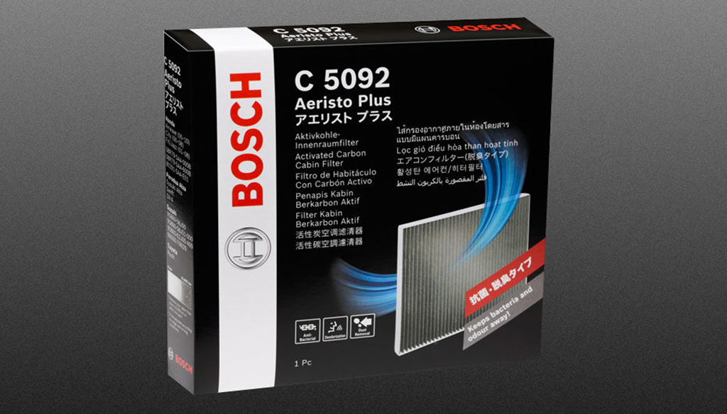 ฺBOSCH แนะนำไส้กรองอากาศ ช่วยป้องกันมลพิษแก่ผู้ขับขี่บนท้องถนน