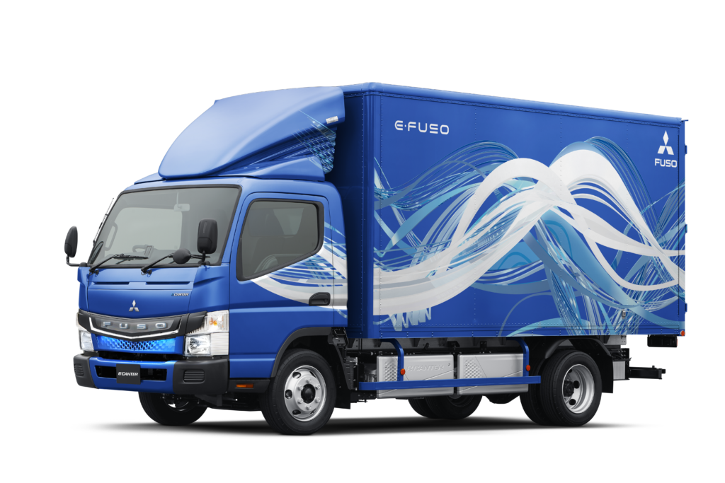 เขย่า!! วงการรถบรรทุกไทย กับการอวดโฉมรถบรรทุกพลังงานไฟฟ้า "Fuso e-Canter 1.0" คันแรกของโลก