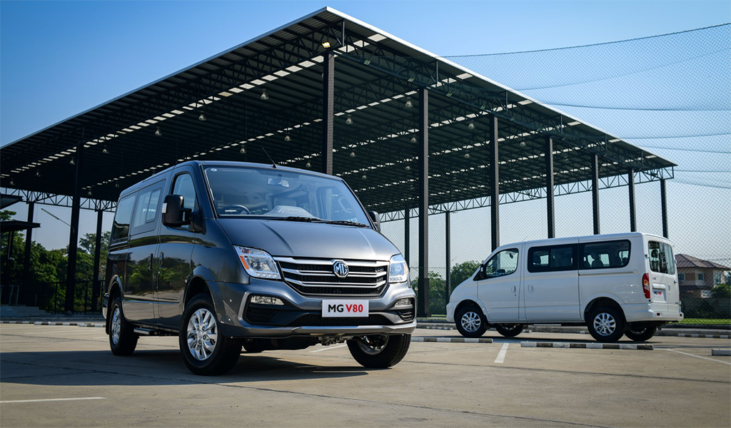 MG เตรียมเปิดตัว NEW MG V80 รถตู้ขนาด 11 ที่นั่งในงาน Motor Show 2019