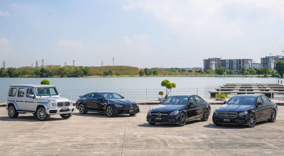 Mercedes-AMG จัดหนักเปิดตัวรถสมรรถนะสูงพร้อมกันถึง 5 รุ่นใหม่ในไทย