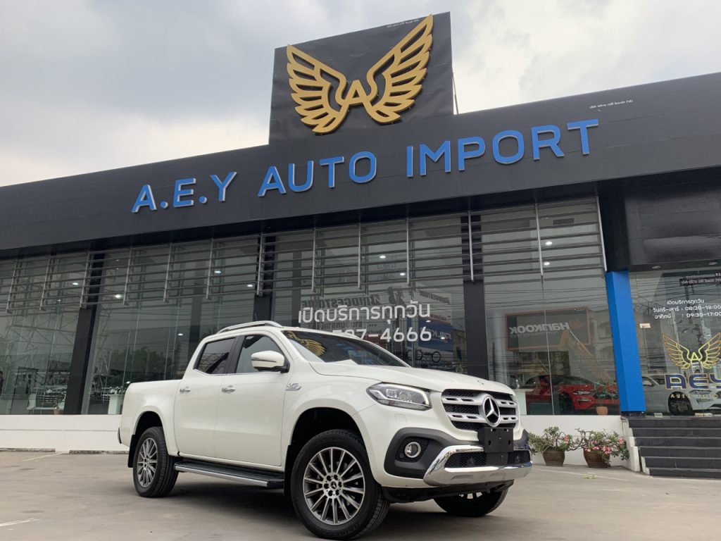 AEY AUTO IMPORT นำรถปิกอัพสุดพรีเมี่ยม "Benz X 350 D"
