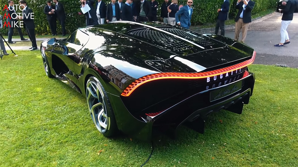 ชมคันจริง Bugatti La Voiture Noire อวดโฉมความงามท่ามกลางแสงธรรมชาติในอิตาลี