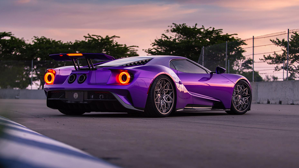 Ford GT ล้อไทเทเนียมที่สร้างขึ้นด้วยเครื่องพิมพ์ 3 มิติ