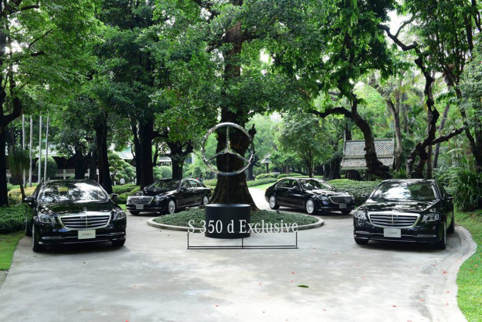 Mercedes-Benz ส่งมอบรถ S 350 d Exclusive กว่า 40 คัน ให้กับ 6 โรงแรมห้าดาวชั้นนำของเมืองไทย