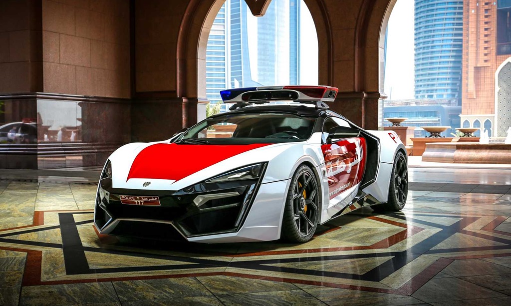 รถตำรวจ Lykan HyperSport