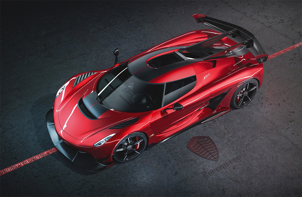 Koenigsegg Jesko Cherry Red Edition