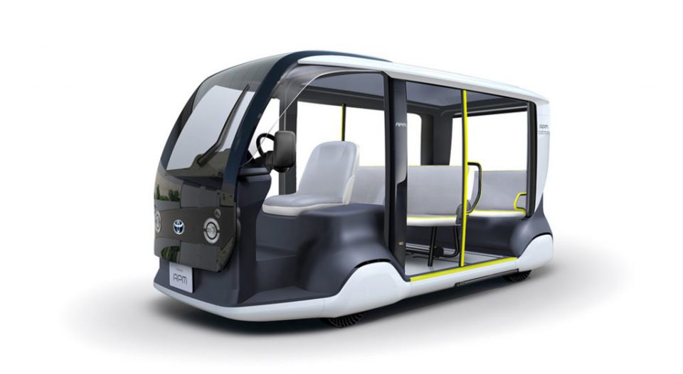 Toyota เผยโฉมรถไฟฟ้าโดยสาร APM ในการรับ-ส่งผู้เข้าชมกีฬา Olympic - Paralympic Tokyo 2020
