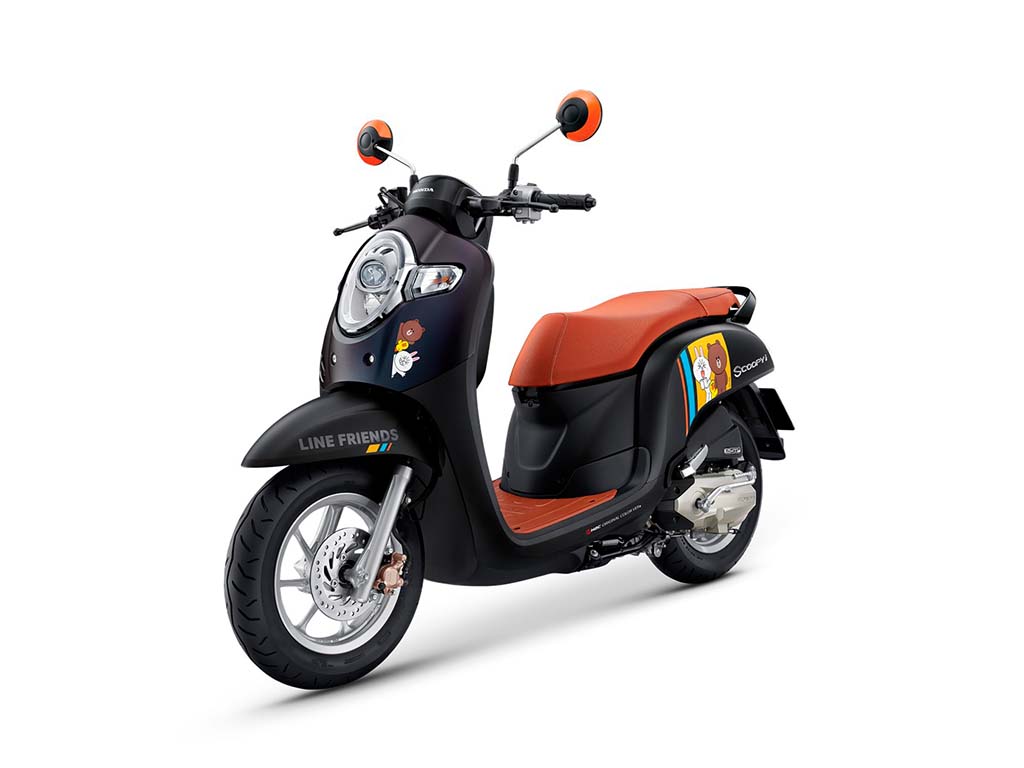 เปิดตัว New Honda Scoopy i LINE FRIENDS Special Edition รุ่นพิเศษ 53,500 บาท ผลิตเพียง 5 พันคันเท่านั้น