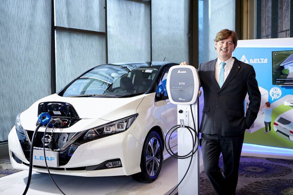 Nissan นำเสนอกลยุทธ์การสร้างระบบนิเวศสำหรับรถยนต์ไฟฟ้า ในงาน Delta Future Industry Summit 2019