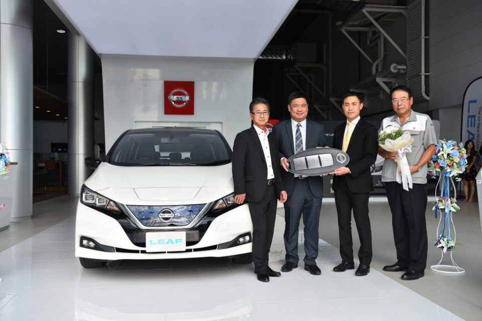Nissan เดินหน้าส่งมอบ New Nissan Leaf ให้แก่ลูกค้าองค์กรรายแรกของไทย