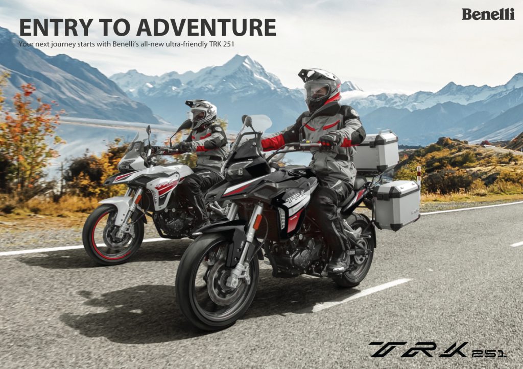 ฺBenelli ส่ง TRK251 และ 502C รุ่นใหม่ เปิดตัวในงาน BIG Motor Sale 2019