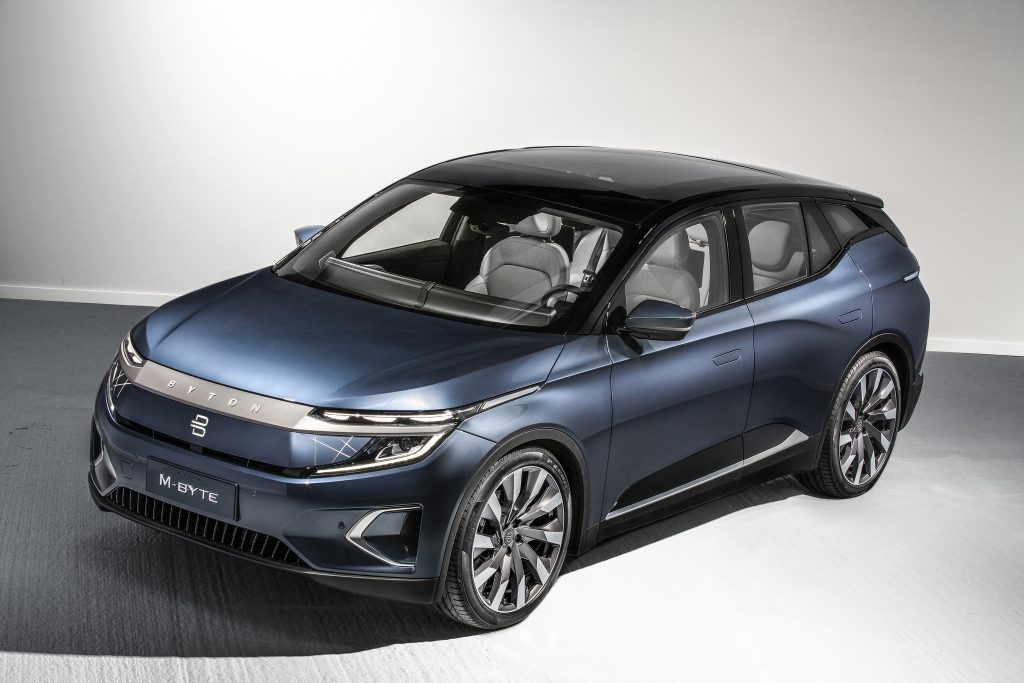 เปิดตัว BYTON M-Byte เอสยูวีพลังไฟฟ้าระดับพรีเมียม ที่งาน IAA ในแฟรงก์เฟิร์ต