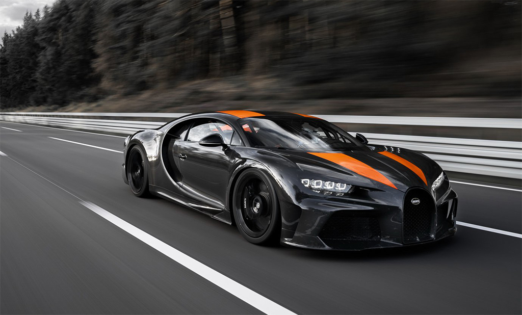 Bugatti Chiron พุ่งทะลุ 490 กม./ชม.