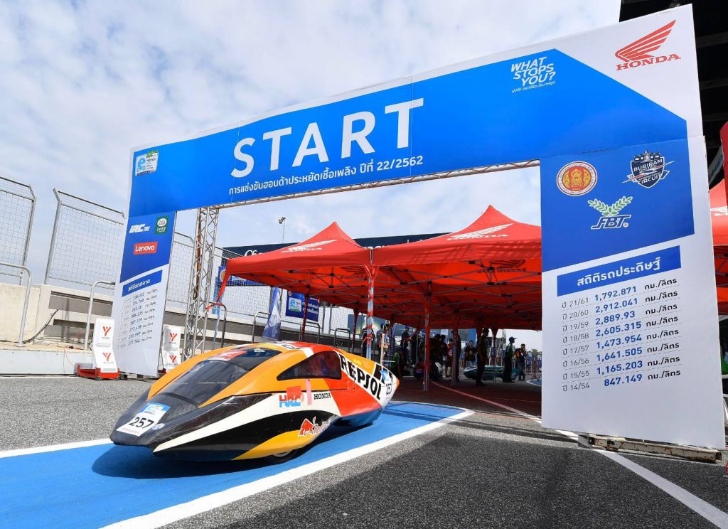 Honda จุดพลังฝันเด็กไทย ประชันความคิดพิสูจน์ "น้ำมัน 1 ลิตร" จะทำให้รถวิ่งได้ไกลแค่ไหน?