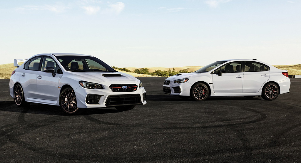 2020 Subaru WRX และ WRX STI