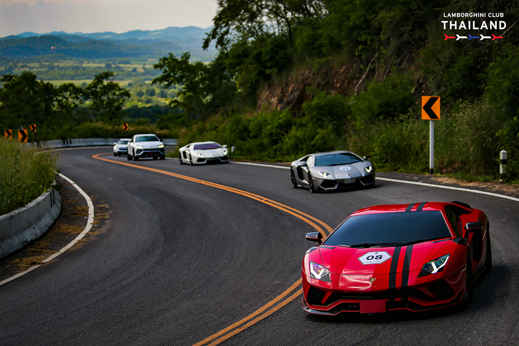 Lamborghini Club Thailand จัดทริปใหญ่ประจำปีครั้งแรกในไทย “Giro Trip” แบบเอ็กซ์คลูซีฟ