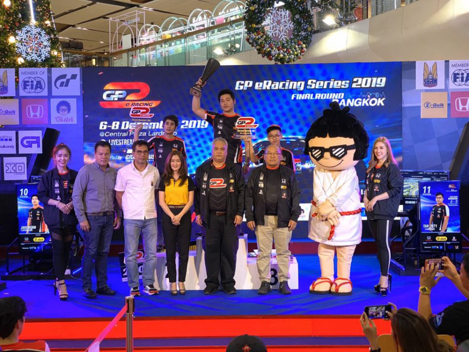 Jikkiburn คว้าแชมป์อย่างสมศักดิ์ศรี ฉลองตำแหน่งแชมป์ประจำปี GP eRacing 2019