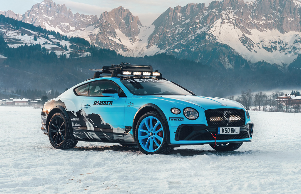 Bentley Continental GT Ice Race