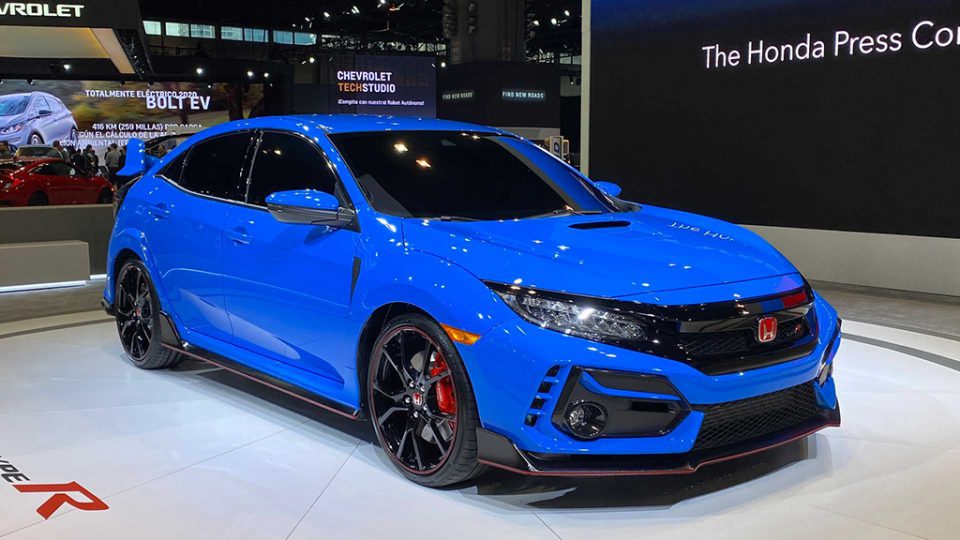 2020 Honda Civic Type R โผล่โชว์ตัวครั้งแรกในอเมริกา พร้อมตัวถังสี