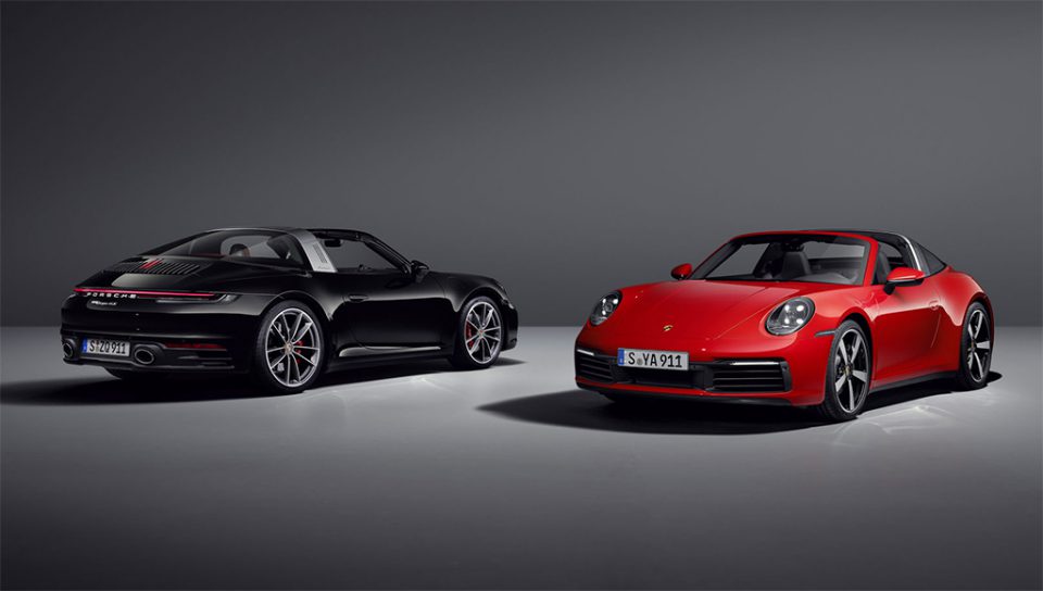 2021 Porsche 911 Targa 4 และ Targa 4S