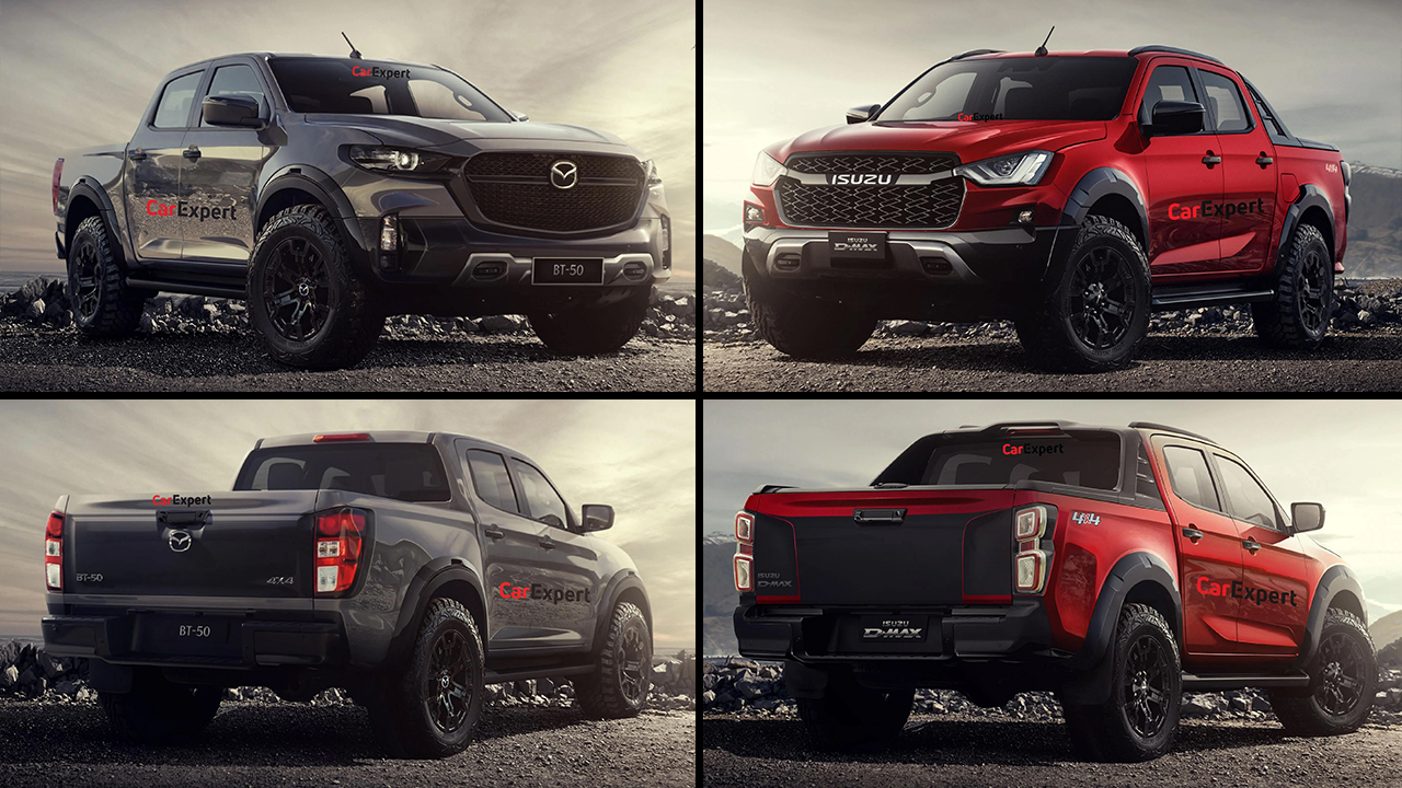 Mazda BT-50 และ Isuzu D-Max