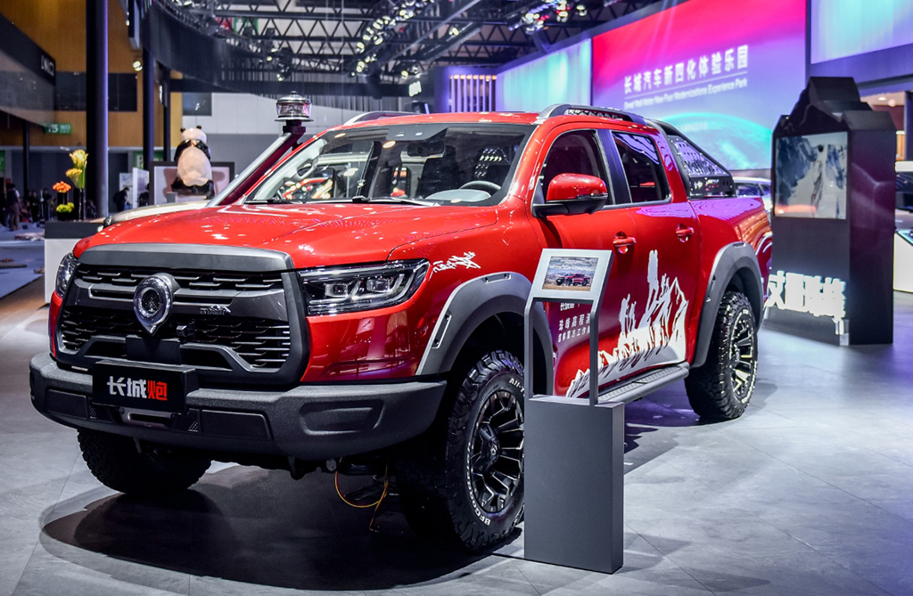 Great wall poer. Haval GWM Power. Great Wall Power Tuning. Chengdu Motor show 2020. Красный Грейт вол поер пикап.