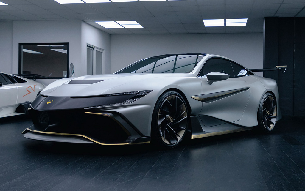 Naran ไฮเปอร์คาร์ทรงคูเป้แบบ 4 ที่นั่ง