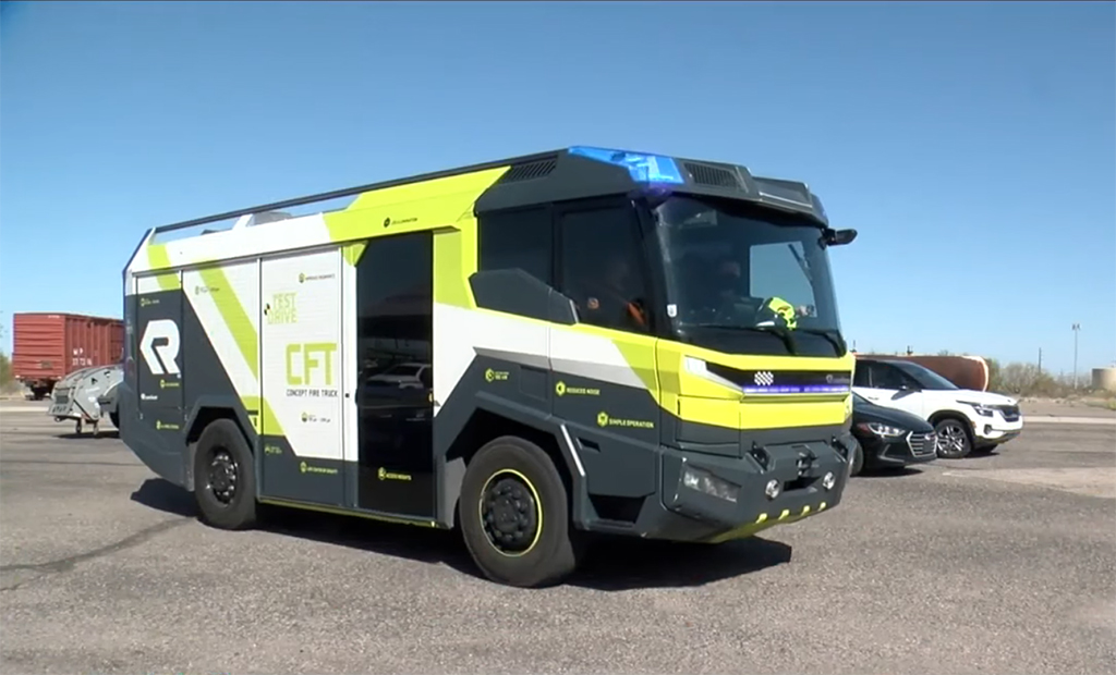 Electric Fire Truck รถดับเพลิงพลังงานไฟฟ้า