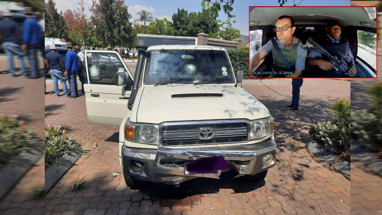 รถขนเงินถูกปล้น