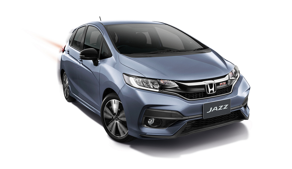 Honda Jazz สีเทาโซนิค