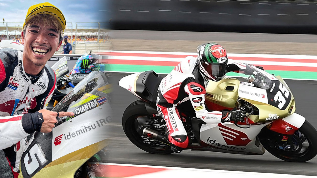 “ก้อง สมเกียรติ” คว้าชัย Moto2