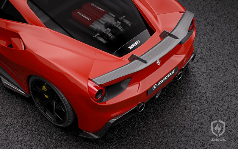 Ferrari 488 GTB by ChiTu x Zacoe