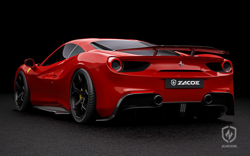 Ferrari 488 GTB by ChiTu x Zacoe