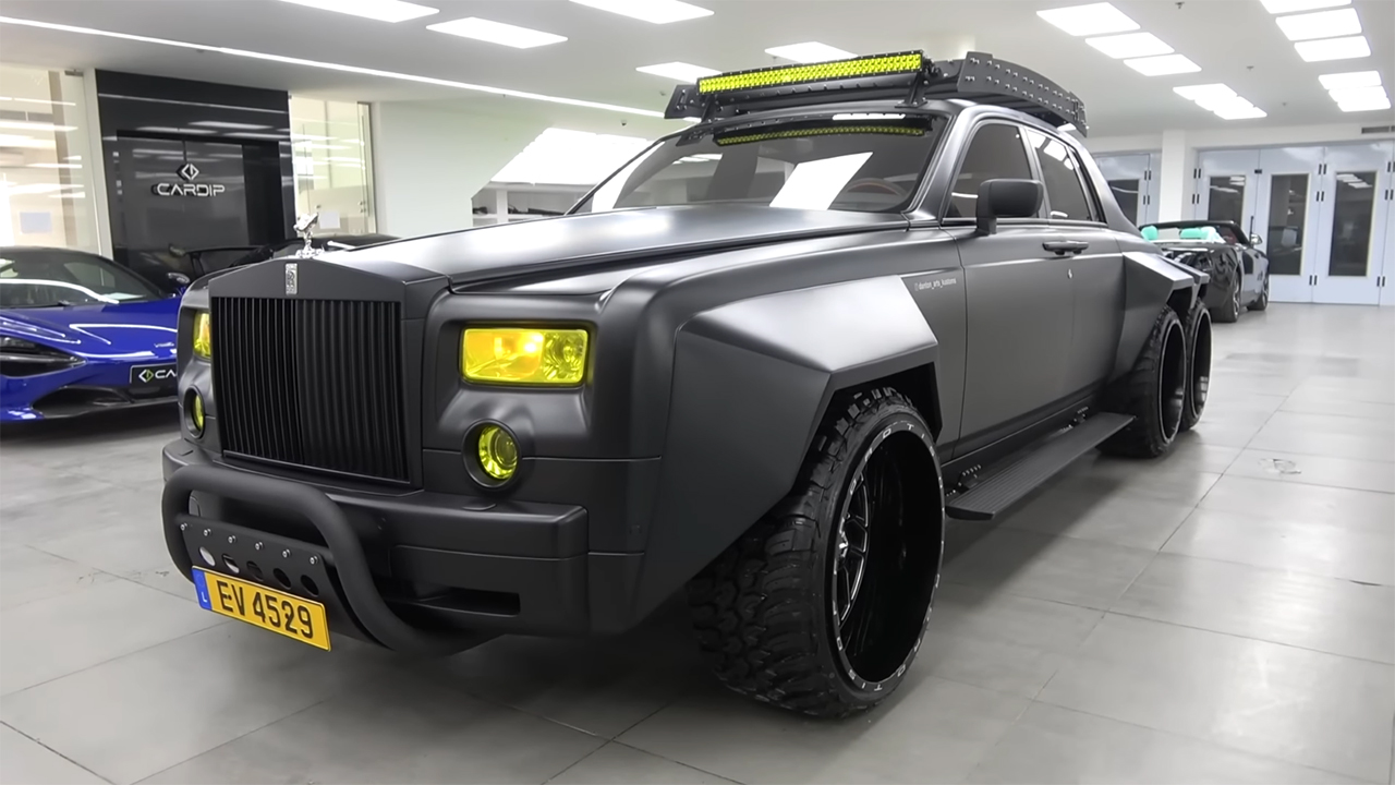 Rolls-Royce Phantom 6x6 คันแรกของโลก
