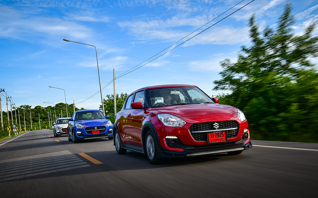 ทดลองขับ New Suzuki Swift GL Plus