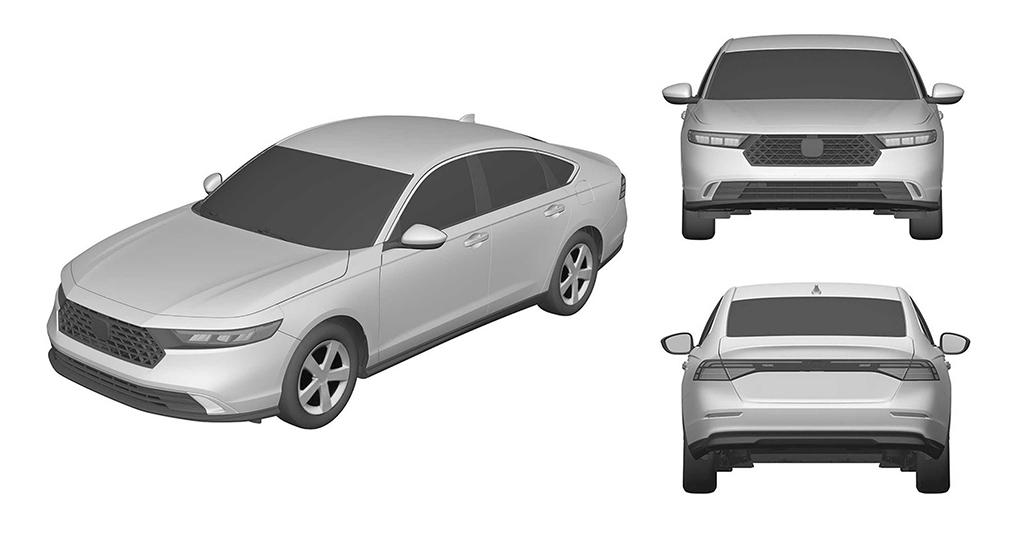 หลุดภาพสิทธิบัตร Honda Accord เจเนอเรชั่นที่ 11
