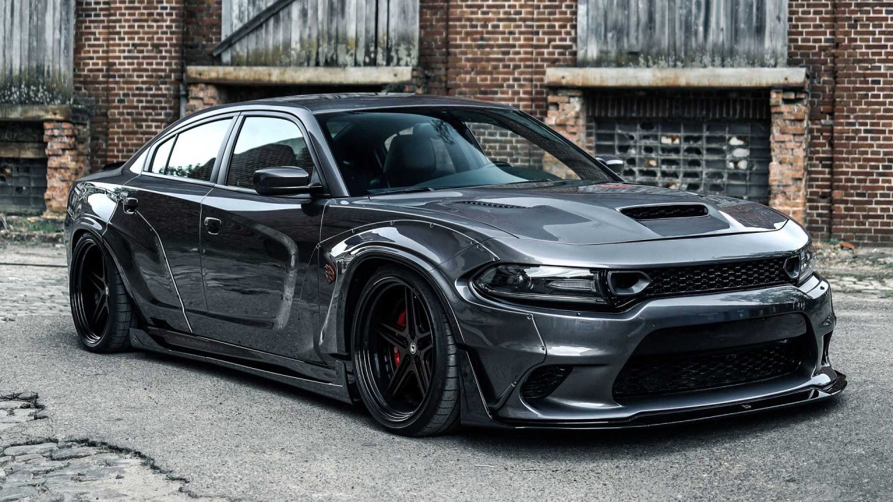 โคตรหล่อ Dodge Charger SRT Hellcat ในชุดแต่ง Wildbody สุดดุดันจาก S ...