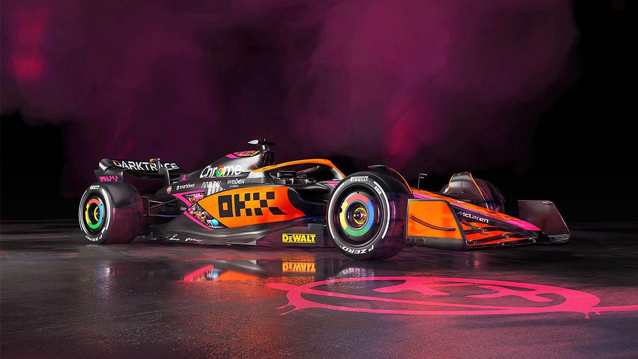 Mclaren เผยโฉมลายแข่ง F1 สุดสดใส เฉลิมฉลองการกลับมาแข่ง Formula 1 ในเอเซีย  - Carvariety