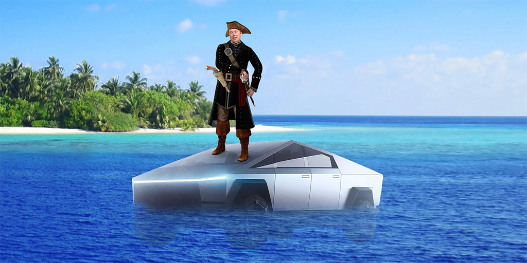 Elon Musk คุยรถกระบะ Cybertruck จะกันน้ำพอที่จะขับข้ามทะเลสาบ หรือแม้แต่ทะเลได้