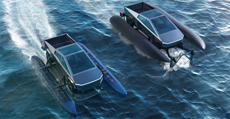 Elon Musk คุยรถกระบะ Cybertruck กันน้ำได้พอที่จะขับข้ามทะเลสาบ หรือแม้แต่ทะเลได้